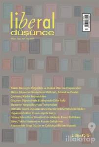 Liberal Düşünce Dergisi Sayı: 101 Kış 2021
