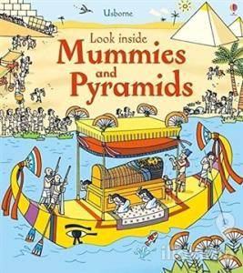 Look Inside Mummies and Pyramids (Ciltli)