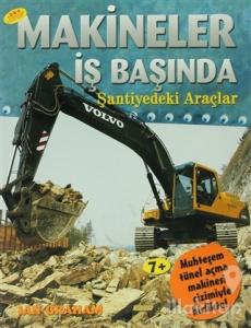 Makineler İş başında Şantiyedeki Araçlar