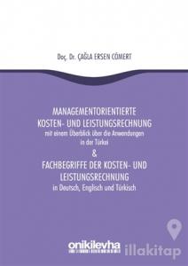 Managementorientierte Kosten-Und Leistungsrechnung And Fachbegriffe Der Kosten-Und Leistungsrechnung