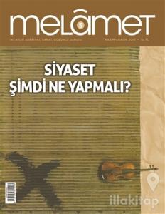 Melamet İki Aylık Edebiyat Sanat ve Düşünce Dergisi Sayı: 5 Kasım-Aralık 2015