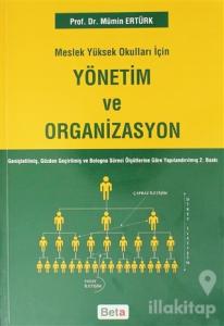 Meslek Yüksek Okulları İçin Yönetim Ve Organizasyon
