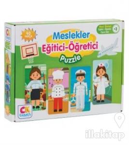 Meslekleri Öğreniyorum Okul Öncesi Oyun Seti +3 Yaş