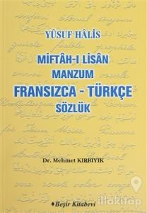Miftah-ı Lisan Manzum / Fransızca-Türkçe Sözlük