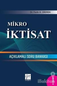 Mikro İktisat Açıklamalı Soru Bankası