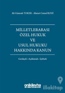Milletlerarası Özel Hukuk ve Usul Hukuku Hakkında Kanun
