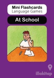 Mini Flashcards Language Games: At School