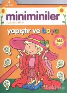 Miniminiler : Turuncu Kitap Yapıştır ve Boya