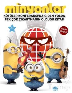 Minyonlar - Kötüler Konferansına Giden Yolda Pek Çok Çıkartmanın Olduğu Kitap