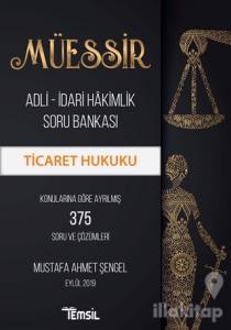 Müessir Adli-İdari Hakimlik Soru Bankası - Ticaret Hukuku