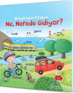 Ne, Nerede Gidiyor? - İlk Kelimeler Kitabım (Ciltli)