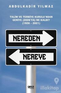 Nereden Nereye
