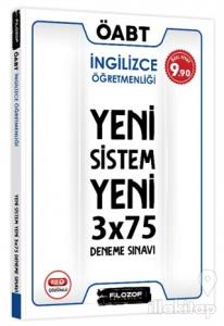 ÖABT İngilizce Öğretmenliği Yeni Sistem Yeni 3x75 Deneme Sınavı