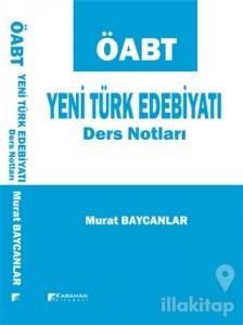 ÖABT Yeni Türk Edebiyatı Ders Notları