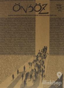 Önsöz Dergisi Sayı 45 Yaz 2020