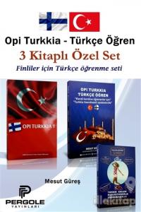 Opi Turkkia - Türkçe Öğren 3 Kitaplı Özel Set