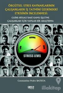 Örgütsel Stres Kaynaklarının Çalışanların İş Tatmini Üzerindeki Etkisinin İncelenmesi: Guine-Bissau'daki Kamu İşletme Çalışanları İçin Yapılan Bir Araştırma