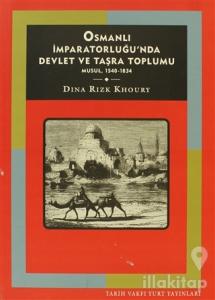 Osmanlı İmparatorluğunda Devlet ve Taşra Toplumu