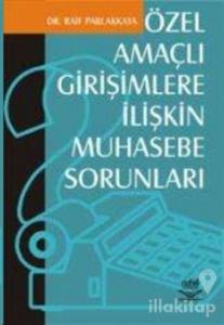 Özel Amaçlı Girişimlere İlişkin Muhasebe Sorunları
