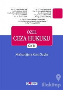 Özel Ceza Hukuku - Cilt 4 (Ciltli)