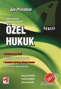 Özel Hukuk - A Serisi