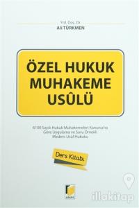 Özel Hukuk Muhakeme Usulü Ders Kitabı