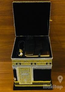 Özel Sandıklı Kabeli Maket Kuran-ı Kerim (Ciltli)
