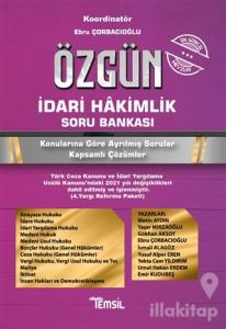 Özgün İdari Hakimlik Soru Bankası