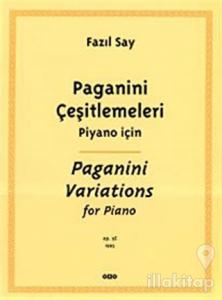 Paganini Çeşitlemeleri Piyano İçin Paganini Variations For Piano
