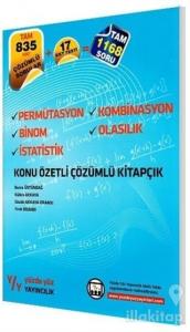 Permütasyon Kombinasyon Binom Olasılık İstatistik - Konu Özetli Çözümlü Kitapçık