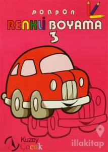 Ponpon Renkli Boyama 3