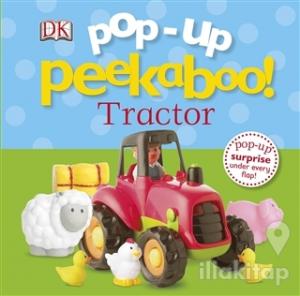 Pop-Up Peekaboo Tractor (Ciltli)