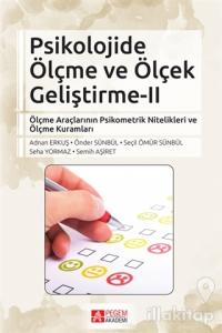 Psikolojide Ölçme ve Ölçek Geliştirme - 2