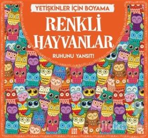 Renkli Hayvanlar - Yetişkinler İçin Boyama