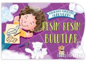 Resim Resim Bulutlar - Kıpırtılı Pırıltılı Gökyüzü (Ciltli)