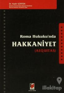 Roma Hukuku'nda Hakkaniyet (Aequitas)