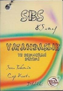 SBS 8. Sınıf Vatandaşlık ve Demokrasi Eğitimi - Soru Tahmin Cep Kartı