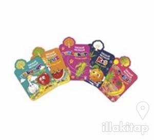 Sebzeler Meyveler Boyama Zamanı Seti (5 Kitap Takım)