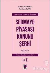 Sermaye Piyasası Kanunu Şerhi Cilt 1 (Ciltli)