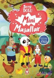Sevgi Dolu Mini Masallar - 1 (10 Kitap Takım) (Ciltli)