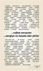 Sevgiye ve Hayata Dair Şiirler