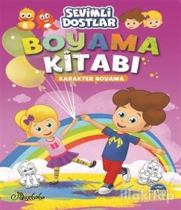 Sevimli Dostlar Boyama Kitabı - Karakter Boyama