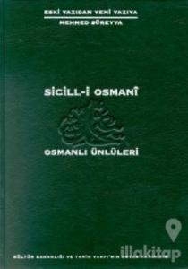 Sicil-i Osmani Osmanlı Ünlüleri 6 Cilt Takım
