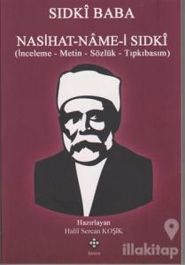 Sıdkı Baba: Nasihat-name-i Sıdkı