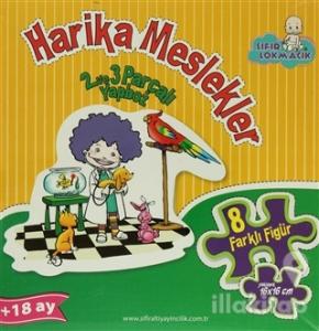 Sıfıraltı Harika Meslekler 2 ve 3 Parçalı Yapboz (Kutulu)