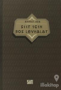 Şiir İçin Boş Levhalar