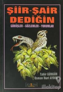 Şiir - Şair Dediğin