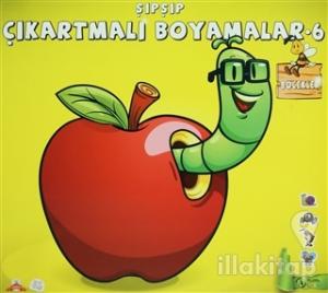 Şıpşıp Çıkartmalı Boyamalar 6 - Böcekler