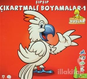 Şıpşıp Çıkartmalı Boyamalar (6 Kitap Takım)