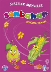 Sonbahar Boyama Zamanı - Sebzeler Meyveler